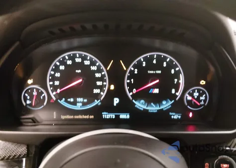 2018 BMW X5 M from USA, damaged, VIN 5YMKT6C57J0X21077